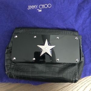 Jimmy choo H&M clutch
